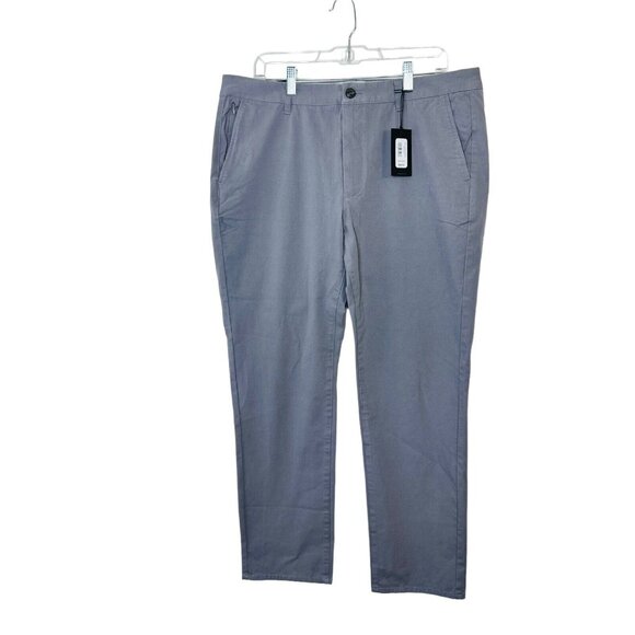 NWT Bonobos Straight Fit Stretch Washed Chino In Graphites Size 36x30